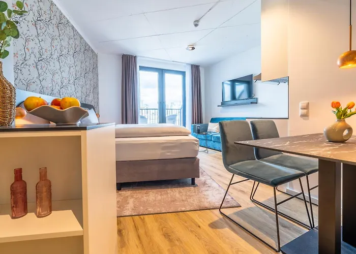 Aparthotel Maseven Frankfurt Messe Frankfurt nad Mohanem