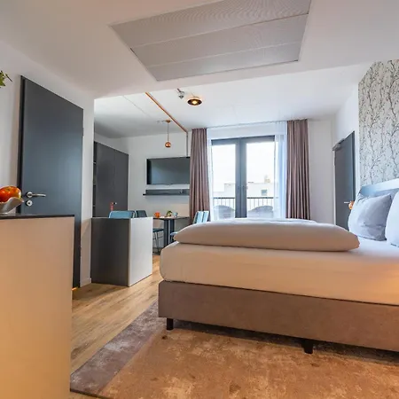 Aparthotel Maseven Frankfurt Messe Frankfurt nad Mohanem