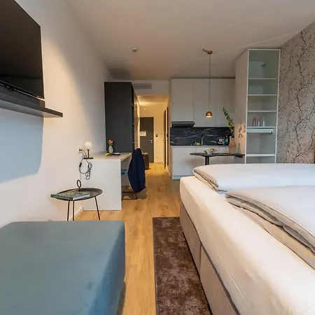 Lägenhetshotell Maseven Frankfurt Messe