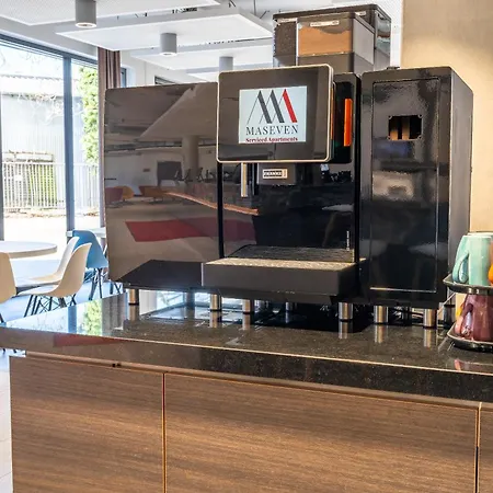 Maseven Frankfurt Messe Aparthotel Frankfurt nad Mohanem